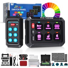 6 Gang Switch Panel Onoff Circuit Control Box Led Light Bar For Offroad Marine 6 Gang Switch Panel Onoff Circuit Control Box Led Light Bar For Offroad Marine