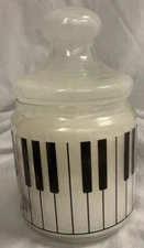 Albert Elovitz Inc Piano Jar Candle Vanilla Scent