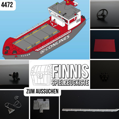 Playmobil 4472 Containerschiff Schiff Cargo ship Frachtschiff zum Aussuchen