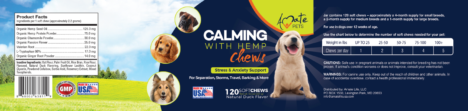 pawlife calming treats for dogs