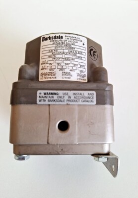 Barksdale DPD2T-A80SS Pressure Or Vacuum Actuated Switch