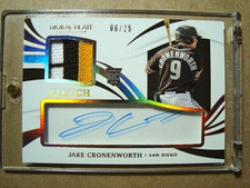 2021 Jake Cronenworth Immaculate Rookie Clutch Autograph Patch RC /25 MINT 🔥🔥