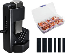 Hammer Lug Crimper Tool Combo Battery Terminal Wire and Cable with 60 PCS