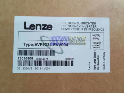 1PCS NEW LENZE FREQUENCY CONVERTER INVERTER EVF9324-EVV004