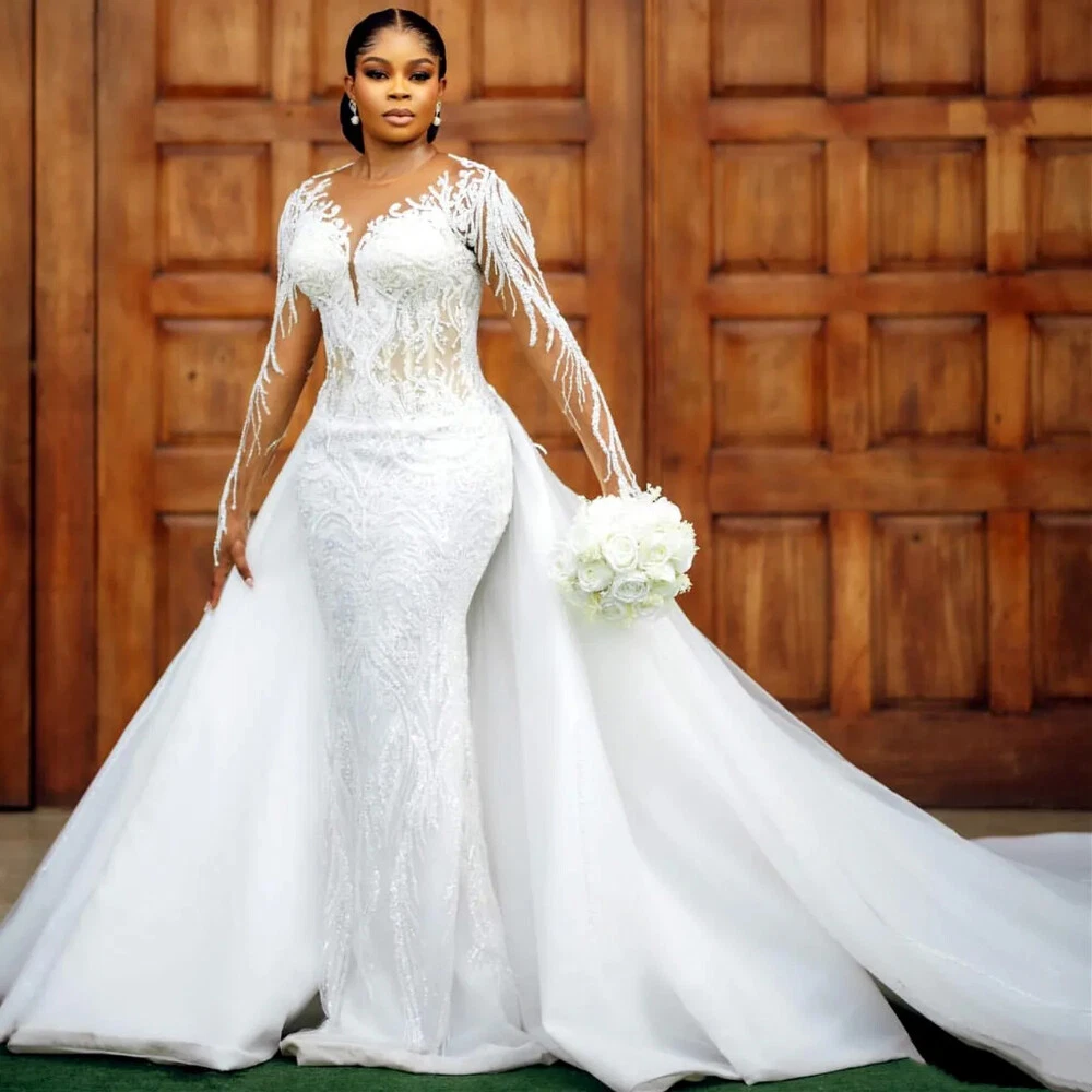 Ivory Scoop Neck Wedding Dresses for sale | eBay