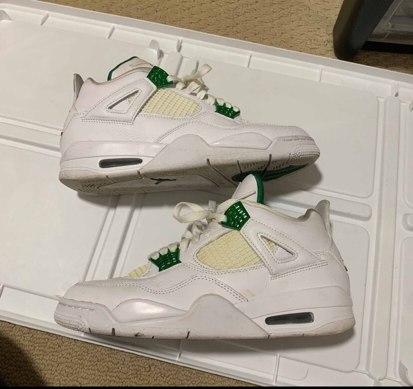 jordan 4 green and white 2004