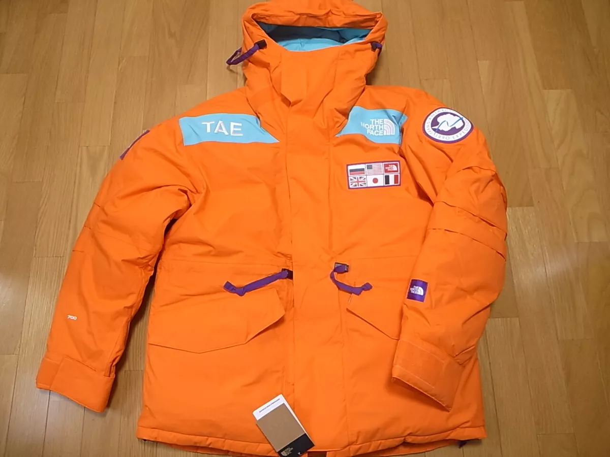 2021 THE NORTH FACE TAE TRANS ANTARCTICA EXPEDITION PARKA RED ORANGE size L