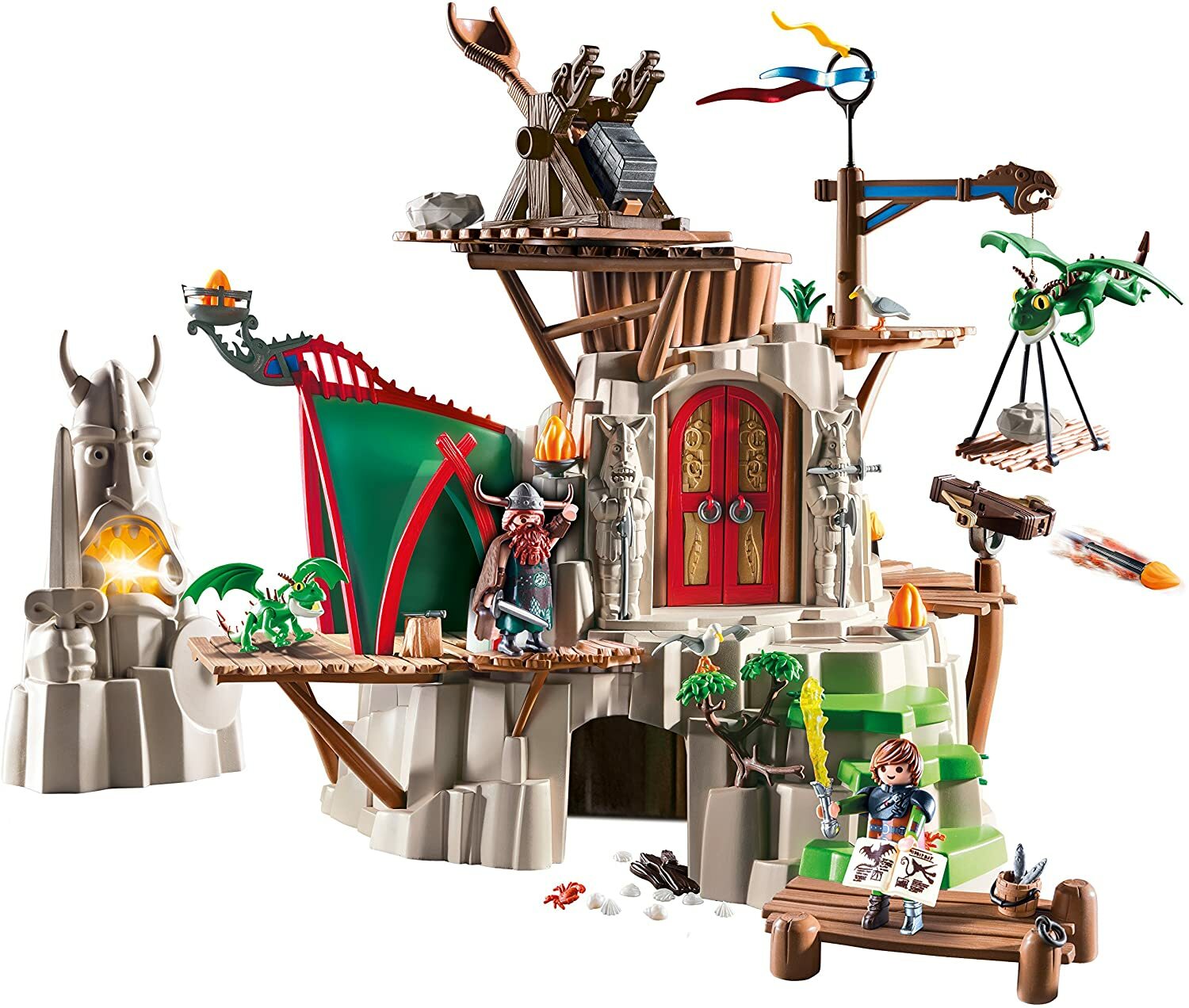 isola di berk playmobil