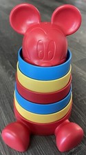 Disney Toy Stacker Mickey Mouse Baby Colorful Learning Development 6 Months 