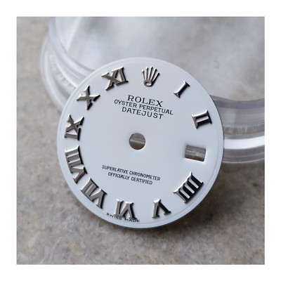 Rolex Ladies Pearlmaster Datejust WG White Roman Dial 80319 80339 for 29mm case