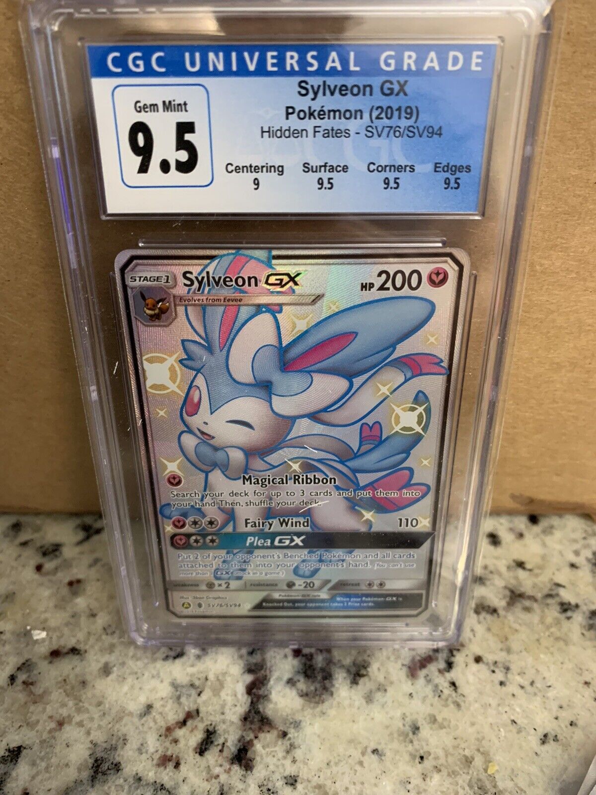 Hidden Fates Kartana GX SV73/SV94 CGC 9.5 - Subgrades