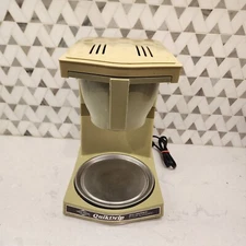 West Bend Quick Drip Olive Green Dripper Coffee Maker, 1975.
