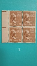 SCOTT # 805 U. S. STAMP (1 @ 1/2¢) MARTHA WASHINGTON BLOCK OF 4 MNH-PRES. SERIES