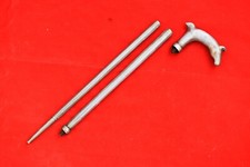 Vintage Type Mughal Islamic Horse Grip All steel walking Folding Stick Cane Gift