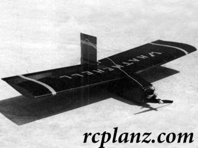 R/C AIRPLANE PLANS & PATTERNS:  Whathehell 30'' Wingspan - RC Sport Model