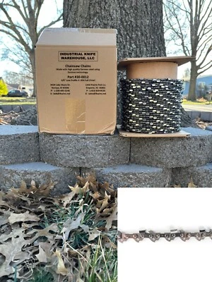 INDUSTRIAL KNIFE WAREHOUSE Closeout SaIe - IKW Professional Chain - 3/8" LP X .050" Full Chisel 100 ft.