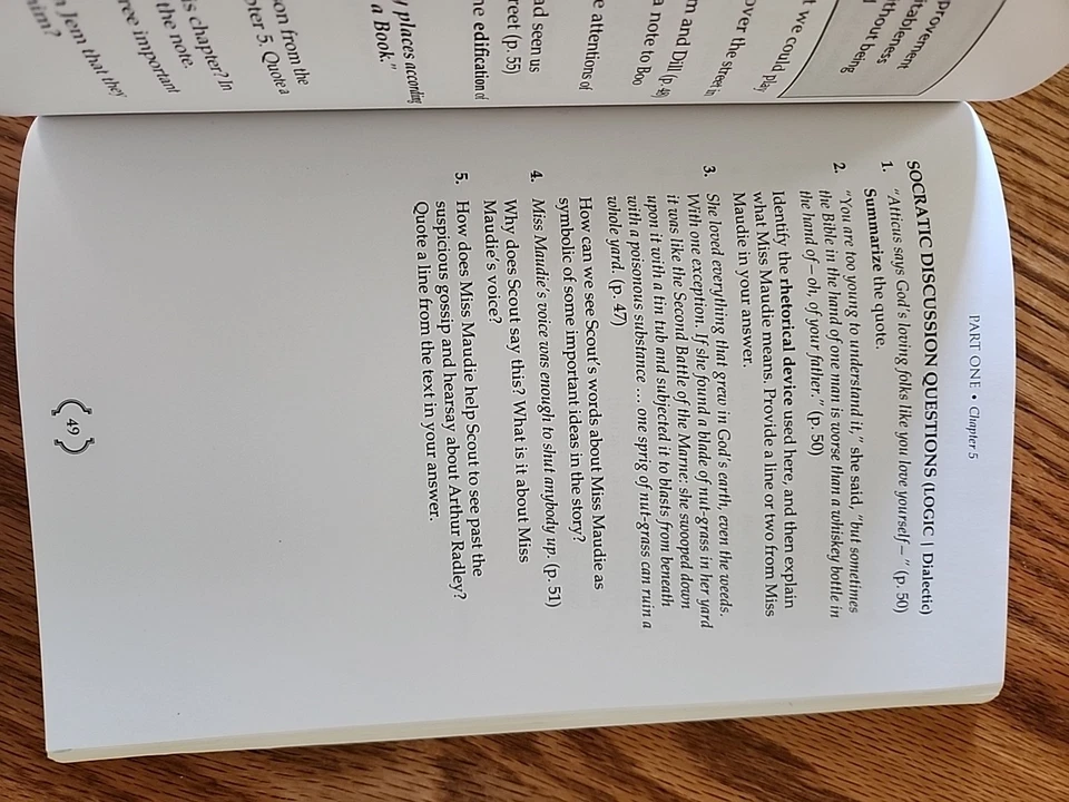 2nd Edition Memoria Press To Kill A Mockingbird Student Guide - Image 3 of 4