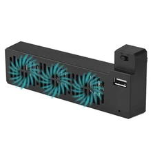 Portable USB External Cooling Fan for ONE X Game Console, Side Mounted Coolin...