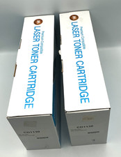 CD1130 Black Laser Toner Cartridge Lot of 2 for Dell 1130 1133 1135 Printers
