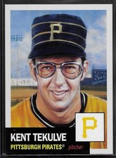 2024 Topps MLB® Living Set® # 710 KENT TEKULVE Pittsburgh Pirates 1474 Printed c