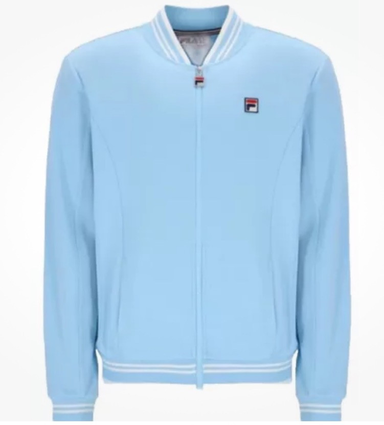 Giacca Fila Retro Settanta 2 Track Trop Blu Bianco Taglia S Nuova Con Etichette