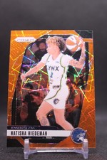 Natisha Hiedeman #18 2024 Panini Prizm WNBA Orange Velocity Prizms