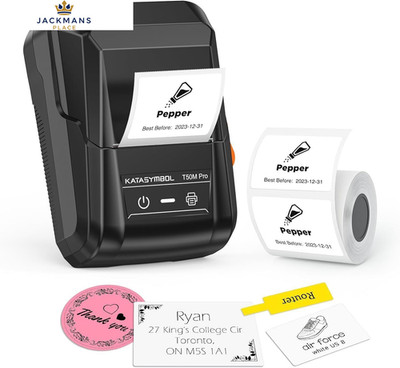 Supvan T50M Pro Bluetooth Etikettiergerät Maschine mit Klebeband, breit wasserdicht...