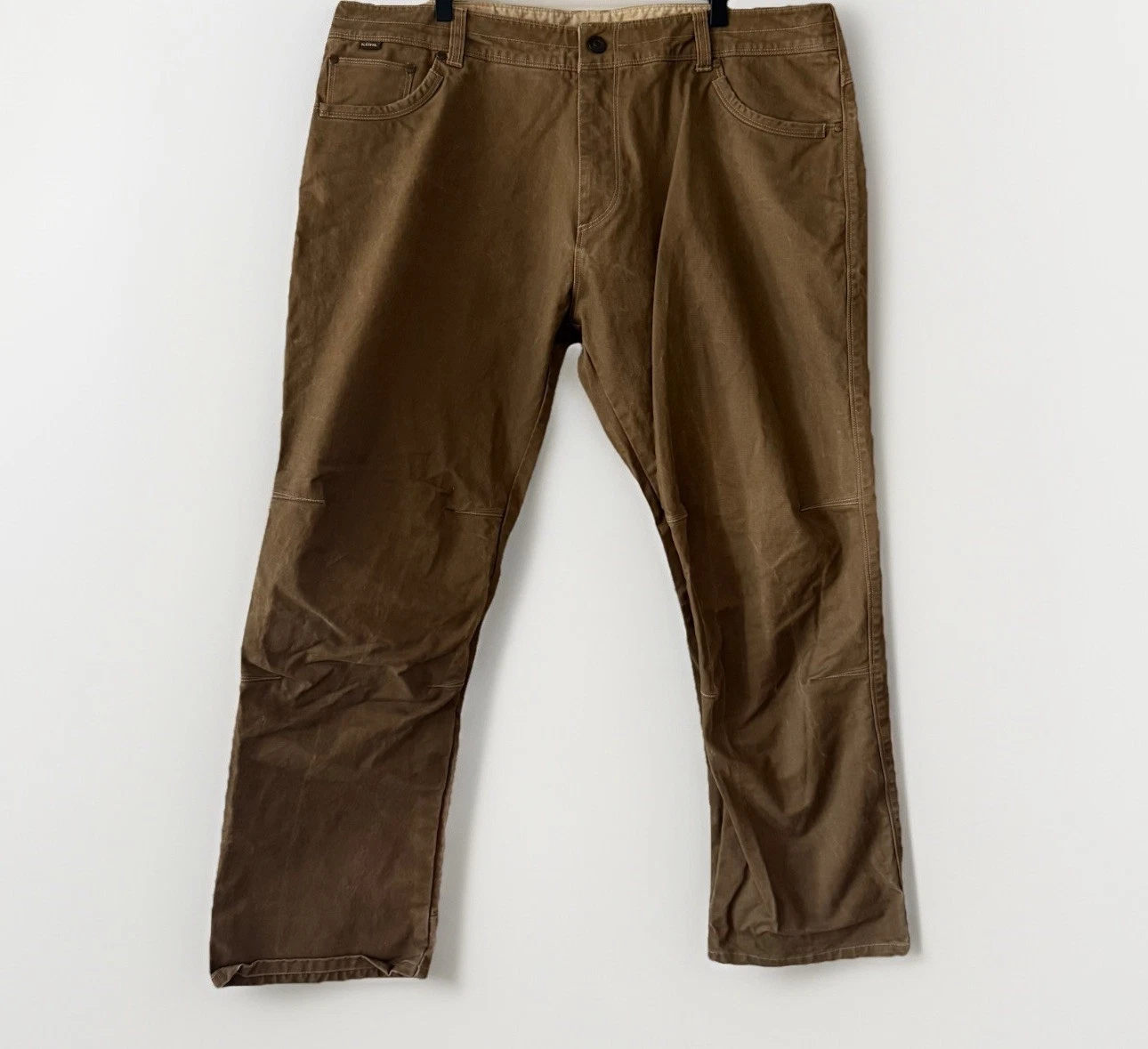 Kuhl Rydr Pants Mens 42X30 Brown Vintage Patina Dye Hiking Camp Outdoor Work