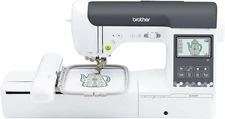 Brother SE2000 Computerized Sewing and Embroidery Machine White 