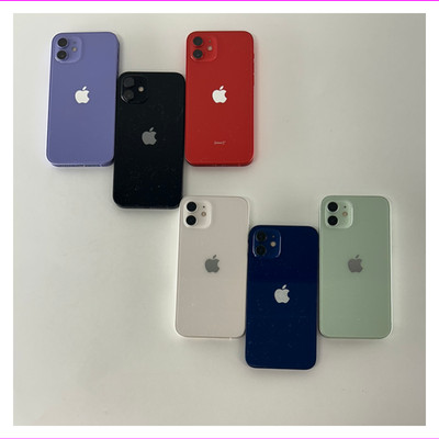 Apple iPhone 12 Unlocked - 64GB/128GB - Black, Blue, Red - 5G, Free Shipping