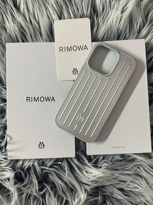 RIMOWA iPhone 16 Pro Max Silver Aluminum Case