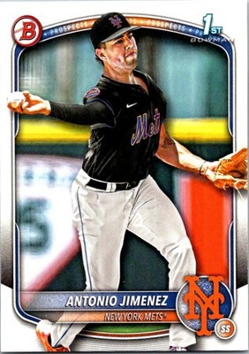 2025 Bowman Draft #BD-56 Antonio Jimenez