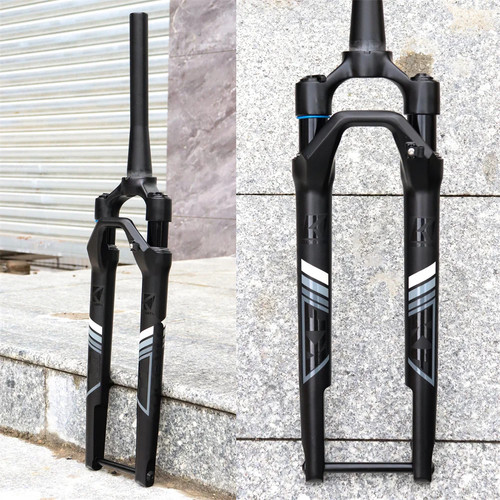 Gravel Suspension Fork Off-Road Damping Air Fork 700C Disc Brake Flat Mount Fork - Picture 12 of 13
