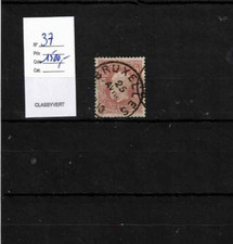Timbre de Belgique oblitéré n° 37 TB cote : 1500.00 euros