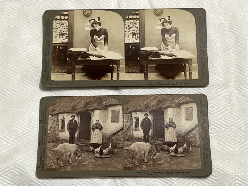 U&U Sun Sculpture Trade Mark Antique Stereo Viewer 1901 With 16 Cards - Image 2 of 4