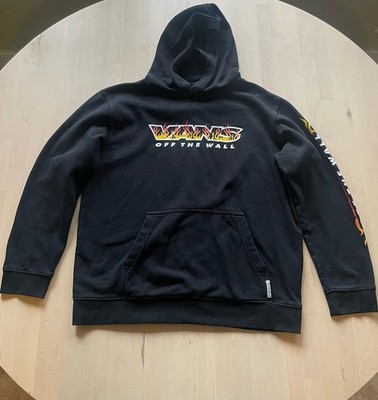 Vans Off The Wall Youth Flame Hoodie Kids Size Extra Large