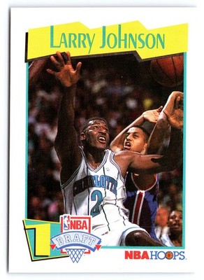 1991-92 NBA Hoops - Larry Johnson RC #47