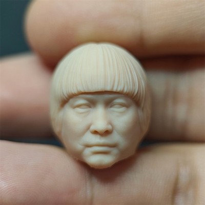 1/12 Scale Project A Sammo Hung Kam-Bo Head Sculpt Unpainted Fit 6'' ML Figure