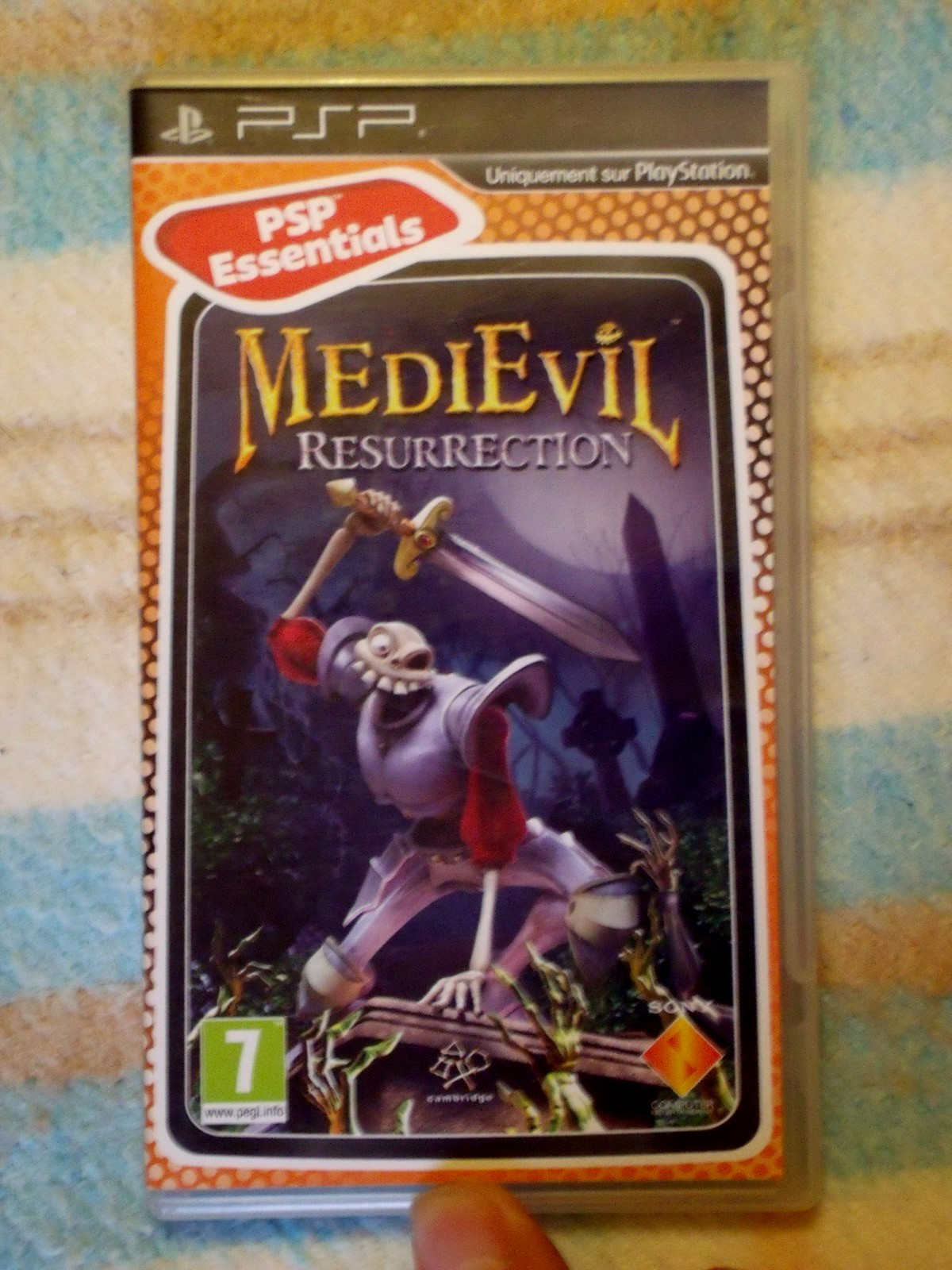 Medievil Résurrection Jeu PSP Sans Notice.