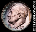 1959 Silver Roosevelt Dime-Choice Gem BU Lustrous No Reserve #i4547