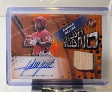 Adrian Beltre 2025 Topps Pristine Popular Demand Auto Bat Relic 01/25 First Pr!!