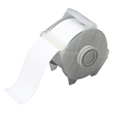 BRADY 76698 Tape,White,100 ft. L,2-1/4 In. W 3MU20