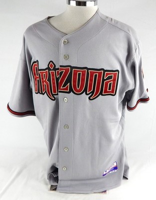 2010 Arizona Diamondbacks Kyler Newby #61 Spielgebrauchtes Grau Trikot 50