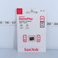 NEW - SANDISK GAMEPLAY MICROSD EXPRESS 512 GB MEMORY CARD