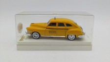 Solido 4514 1:43 Scale Age D'Or Yellow Taxi Chrysler Windsor Die Cast in a Case