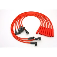 Pertronix Spark Plug Wire Set 808406; Flame Thrower Red, Straight, HEI for GM