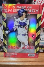 2025 Topps Stadium Club Hyeseong Kim In Case Of Emergency Rookie #ICE-18 Dodgers