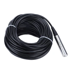 Water Level Sensor, 4-20mA Liquid Level Sensor with Waterproof 33m Cable and