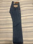 Levi's 501 Series Straight Leg Button Regular Fit Blue Denim Jeans Men's — photo 3