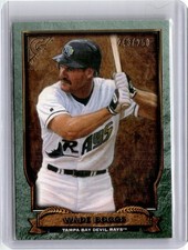 2017 Topps Gallery Hall of Fame Gallery Green /250 Wade Boggs #HOF-23 HOF SP